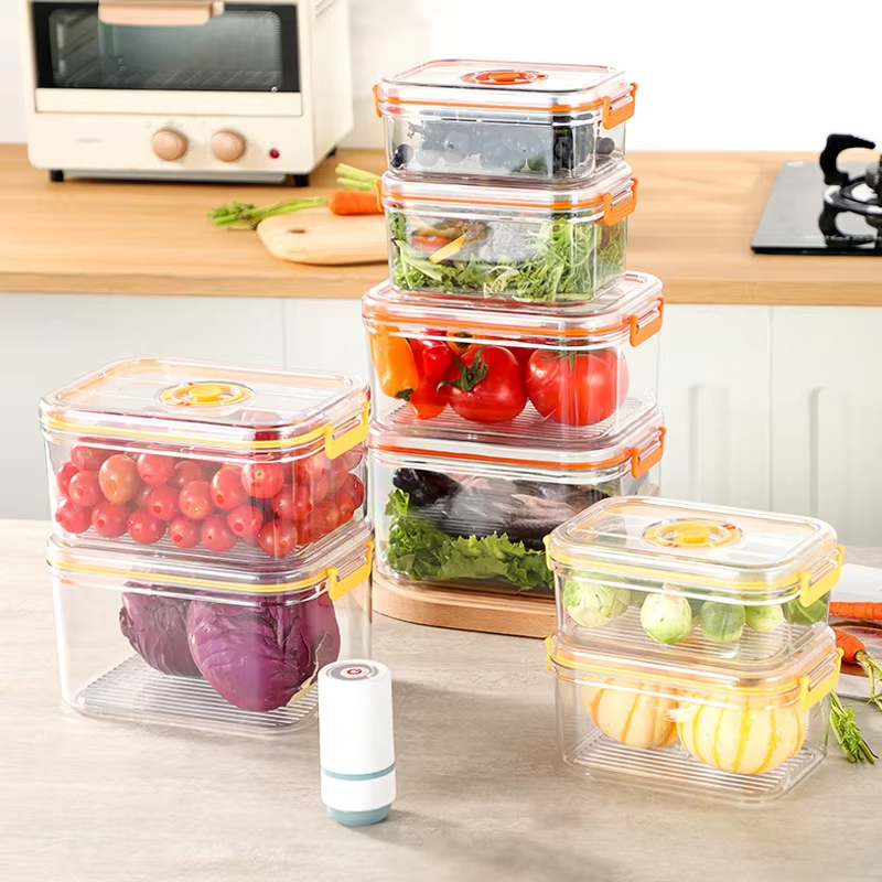 Vacuum Fresh-keeping Box Refri - đánh giá và giá Food Storage Order