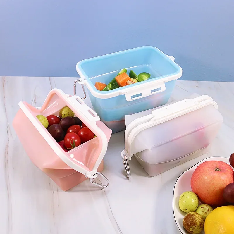 Silicone Travel Premium Reusab - đánh giá và giá Food Storage Bags Reusable
