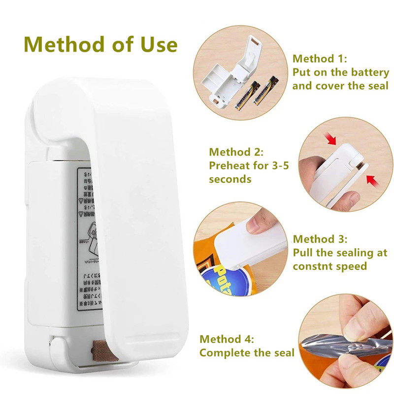 Portable Bag Heat Sealer Plast - đánh giá và giá Food Storage Machine