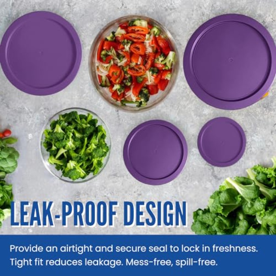 Replacement Lids for Pyrex 4-C - đánh giá và giá Food Storage Glass Round