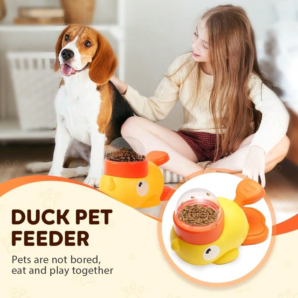 2-In-1 Dog Interactive Slow Fe - đánh giá và giá Food Storage Yellow