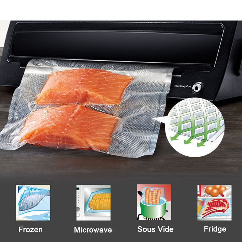 Vacuum Food Saver Sealer Bags  - đánh giá và giá Food Storage Vacuum Sealer Machine