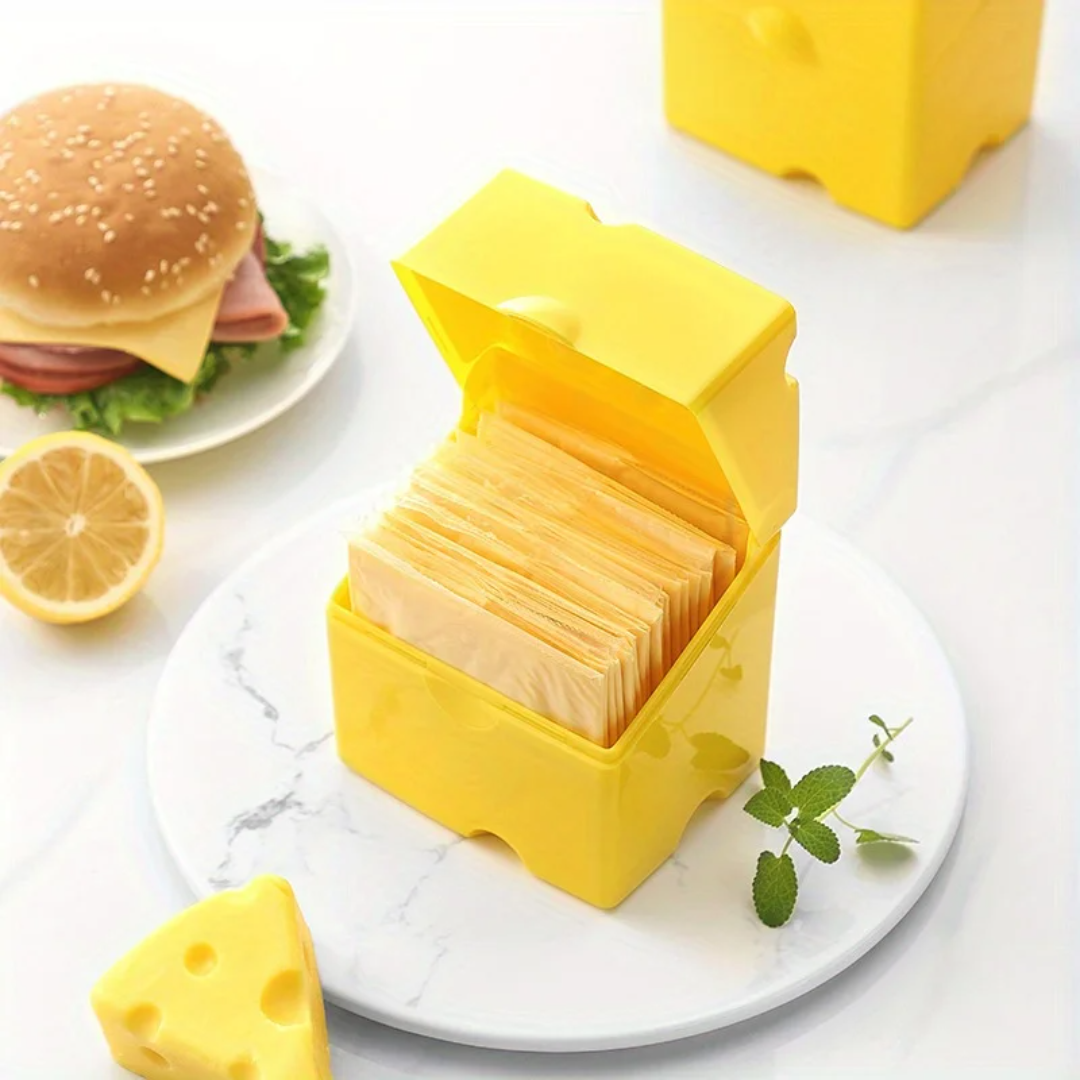ABS Cheese Storage Box with Fl - đánh giá và giá Food Storage Yellow