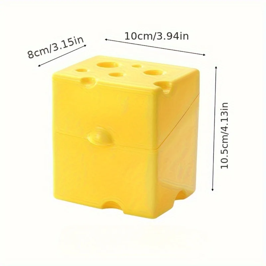 ABS Cheese Storage Box with Fl - đánh giá và giá Food Storage Yellow