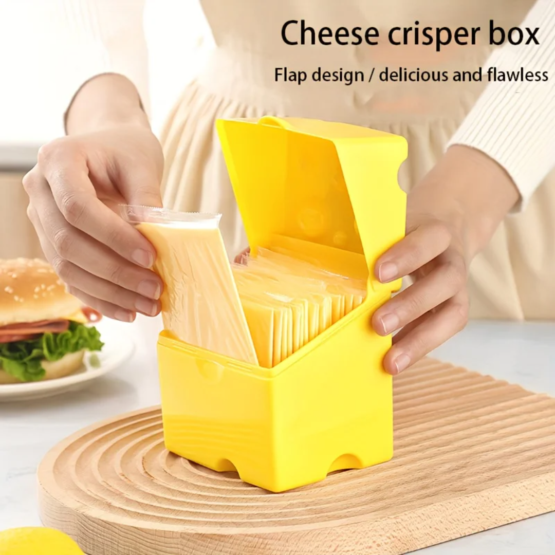 ABS Cheese Storage Box with Fl - đánh giá và giá Food Storage Yellow
