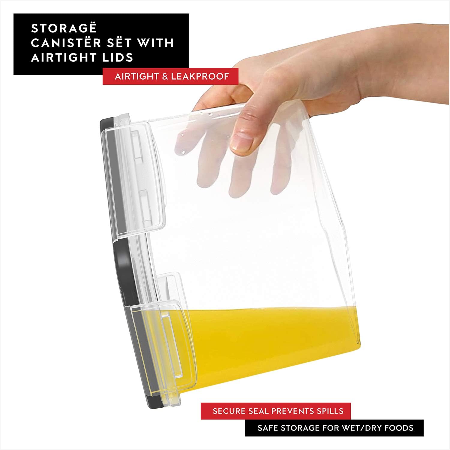 Flour Sugar Storage Containers - đánh giá và giá Food Storage Plastic